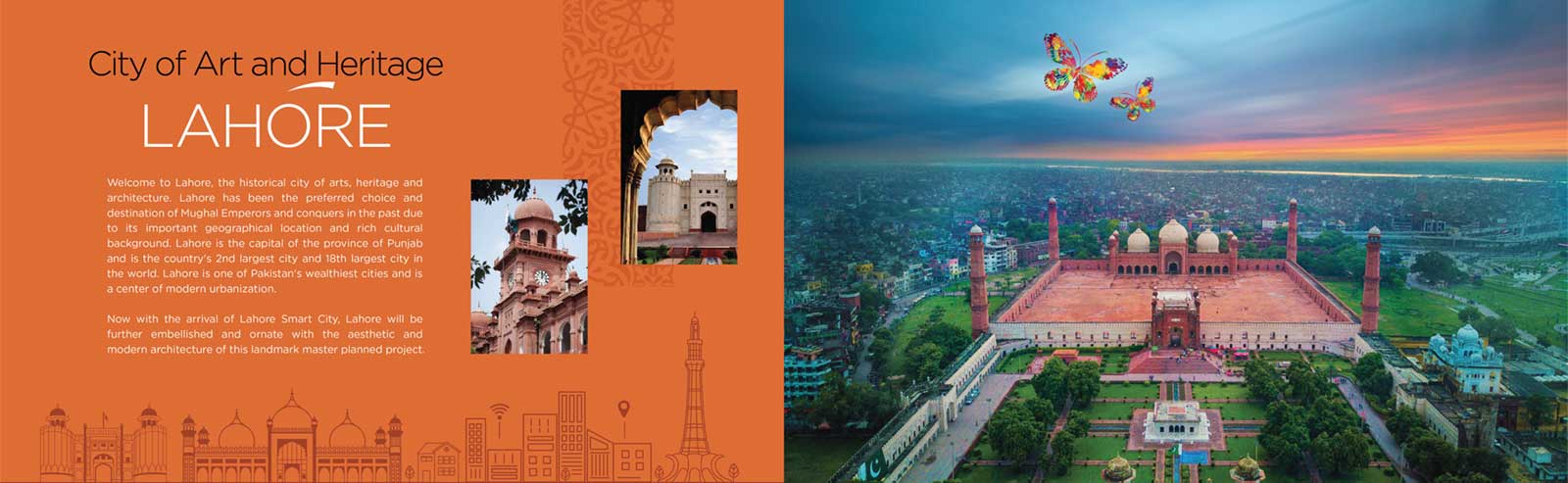 Lahore Smart city the art and Heritage
